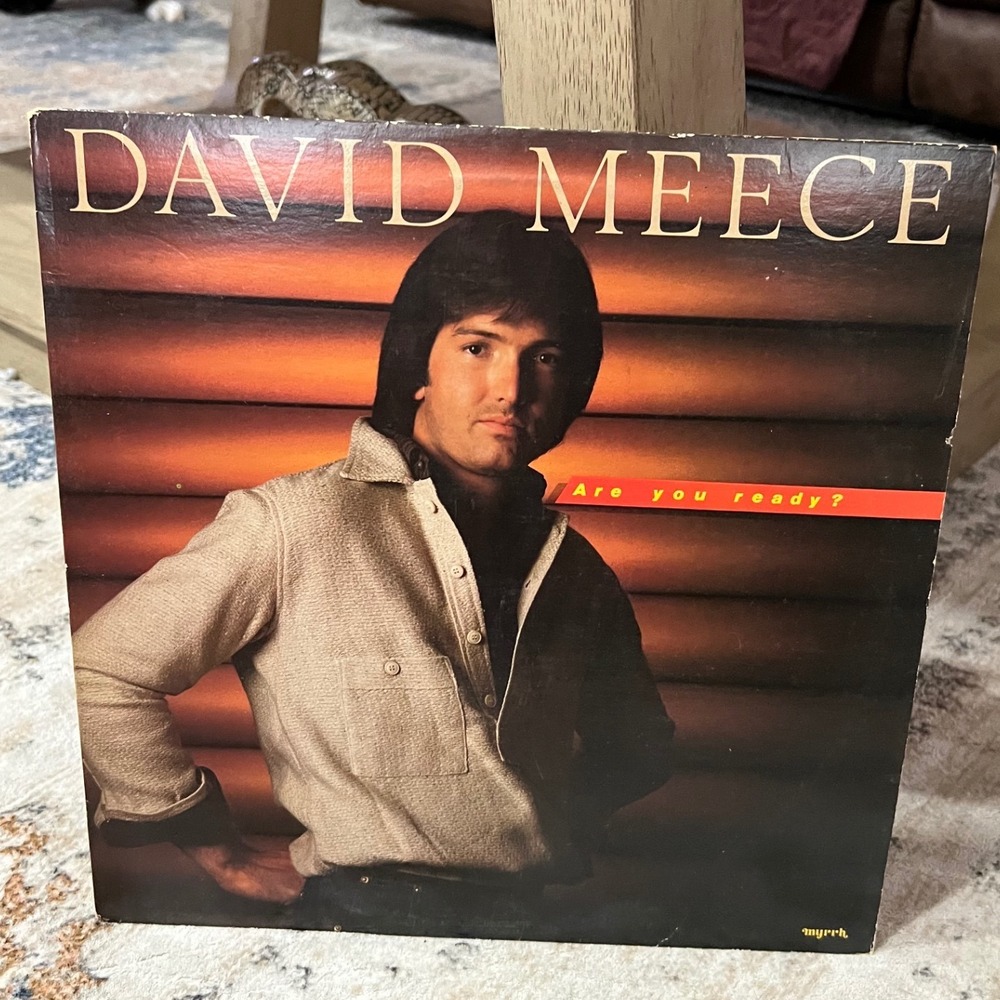 David Meece Are You Ready? Vinyl LP 1980 Myrrh MSB-6652 Christian Pop Rock